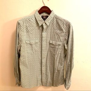 RRL Men’s Western Button Down — Medium